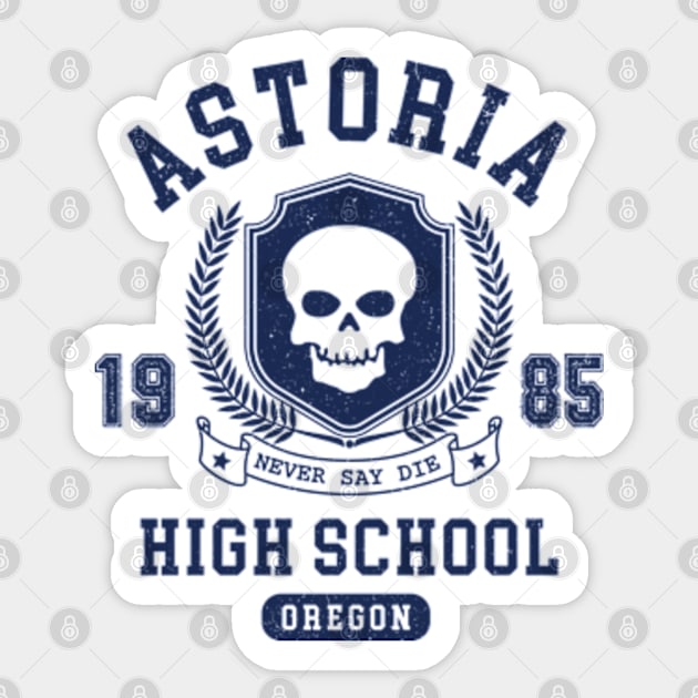 Astoria High School Sticker by Three Meat Curry